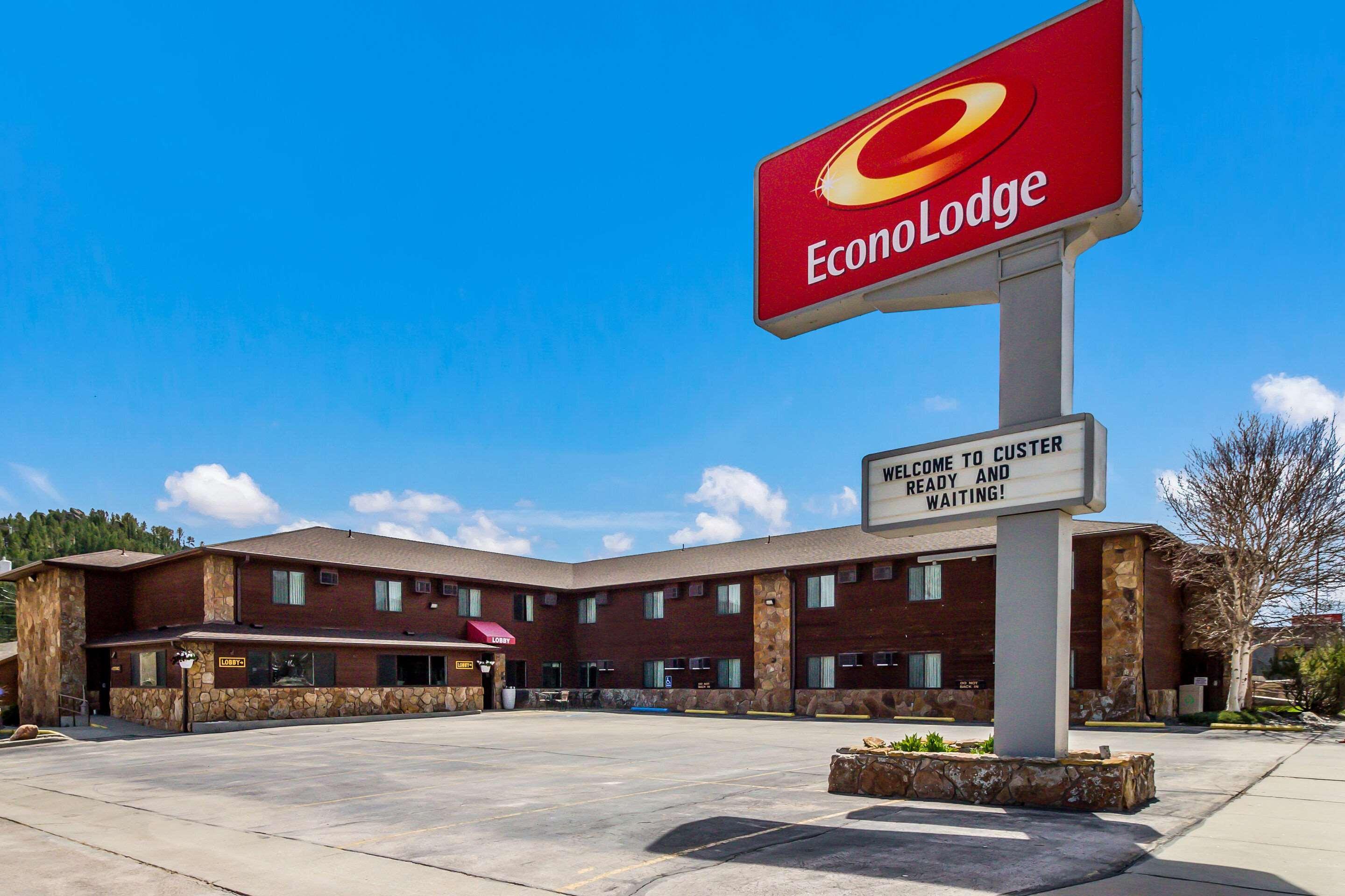 Econo Lodge, Downtown Custer Near Custer State Park And Mt Rushmore Exterior photo